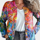 Imogen™ - Cardigan artistico colorato