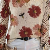 ORNELLA™|MAGLIONE FLOREALE