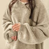 EVERLIGHT | MAGLIONE CASUAL CON SPACCHI LATERALI