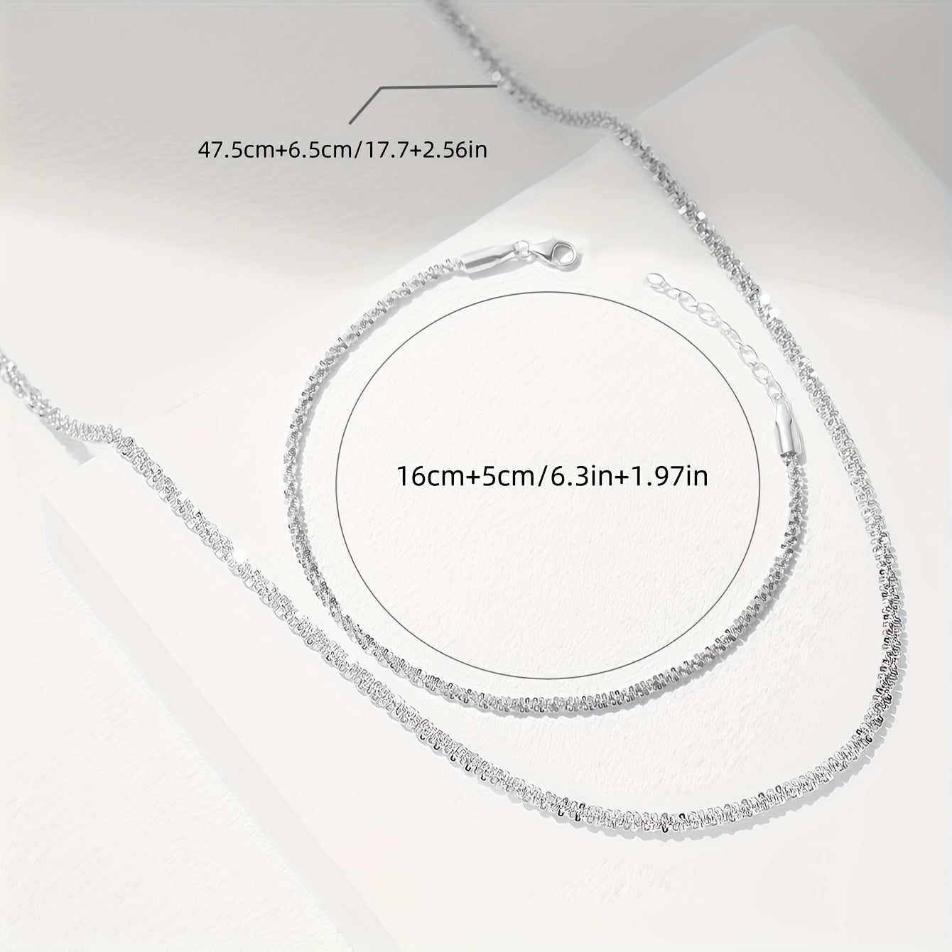 Set Collana e Bracciale Minimalista