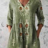 Elise | Blusa Lunga con Scollatura a V