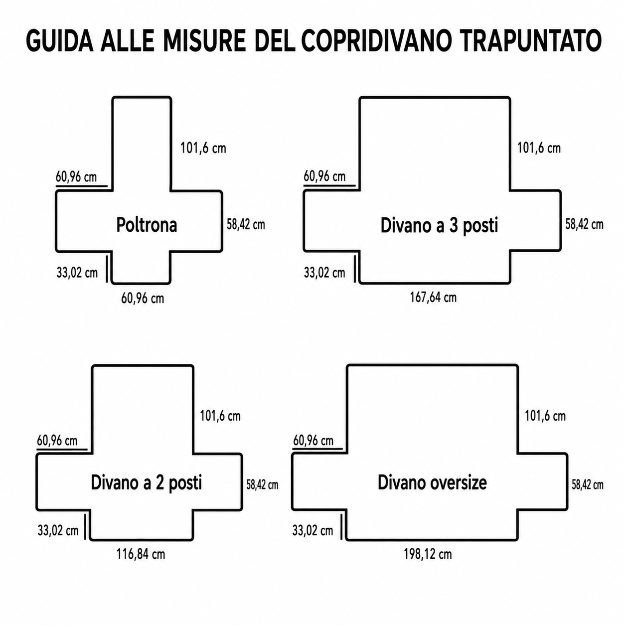Copridivano trapuntato in stile western NCU0NT10820