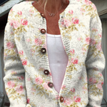 Donatella™ | Cardigan Floreale Stile Classico