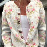 Donatella™ | Cardigan Floreale Stile Classico