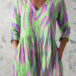 Oceane | Blusa Lunga con Scollatura a V