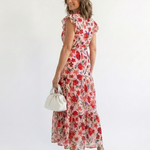 Lila | Abito Midi Floreale