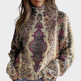Cátia - Maglione dolcevita artistico