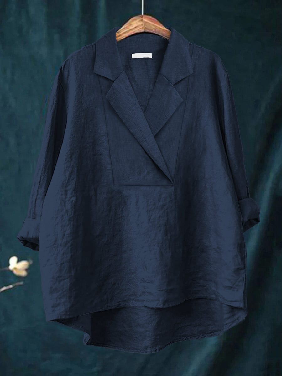 CALYSSA | BLUSA ELEGANTE DAL TAGLIO ASIMMETRICO