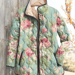 WINIFRED | GIACCA TRAPUNTATA VINTAGE CON MARGHERITE
