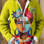 Cecilia™ | Cardigan con Fantasia Artistica