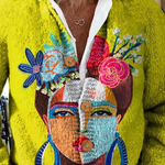 Cecilia™ | Cardigan con Fantasia Artistica