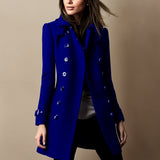 Cappotto elegante doppiopetto da donna