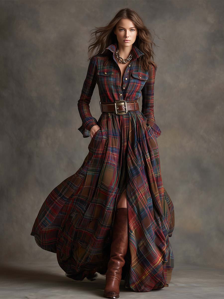 Scarlett | Abito Camicia con Cintura