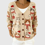 Cardigan in morbida maglia