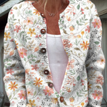 Cristina™ | Cardigan Floreale Raffinato