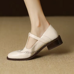 Ysolenne | Mary Jane Eleganti con Cinturino a T