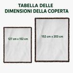 Coperta Woven Incantata in Avorio NCU0DV3829