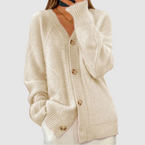 Elżbieta - Maglione con motivo intrecciato