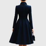 ELEANOR | ABITO CAPPOTTO BLU NAVY