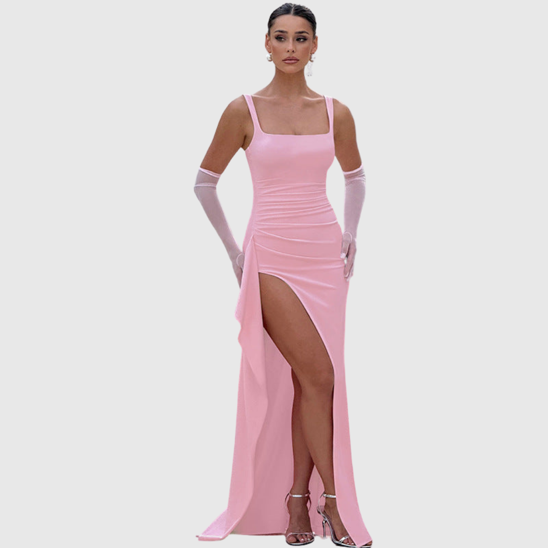 CELL | ABITO MAXI ELEGANTE CON SCHIENA SCOPERTA