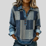 Elena | Felpa Patchwork a Blocchi di Colore