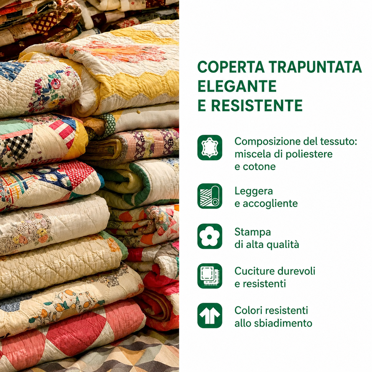 Coperta Trapuntata Posh Poodles NCU0PT2336