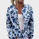 Maria - Cardigan floreale autunnale