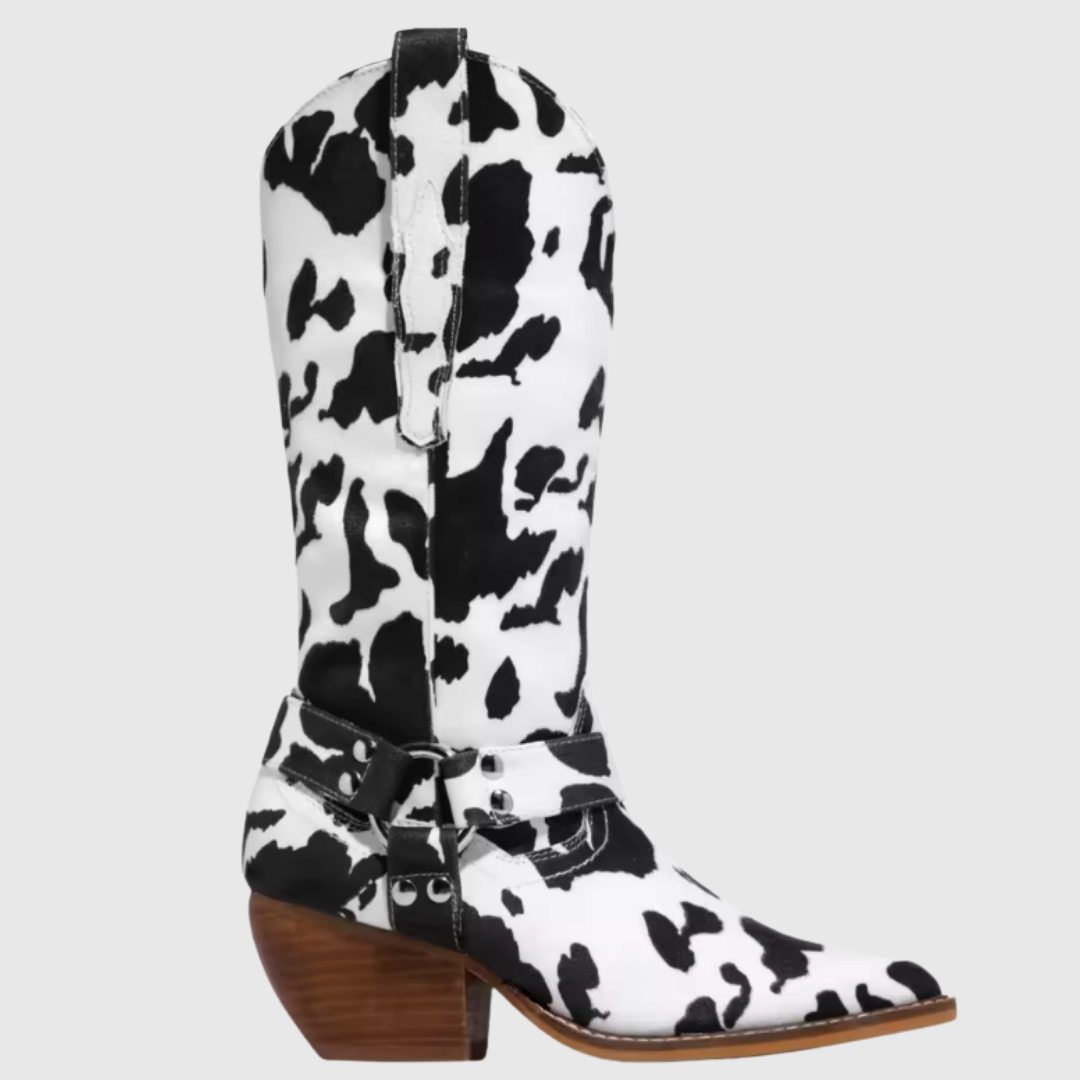 FIORENNE | STIVALI COWBOY CON STAMPA ANIMALIER