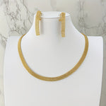 Set Collana Lunga, Bracciale e Orecchini