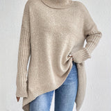 ODETTE™|MAGLIONE DOLCEVITA OVER