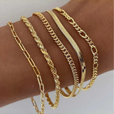 Juna – Set di bracciali | Oro