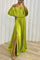 ARABELLA | ABITO MAXI PLISSETTATO ELEGANTE