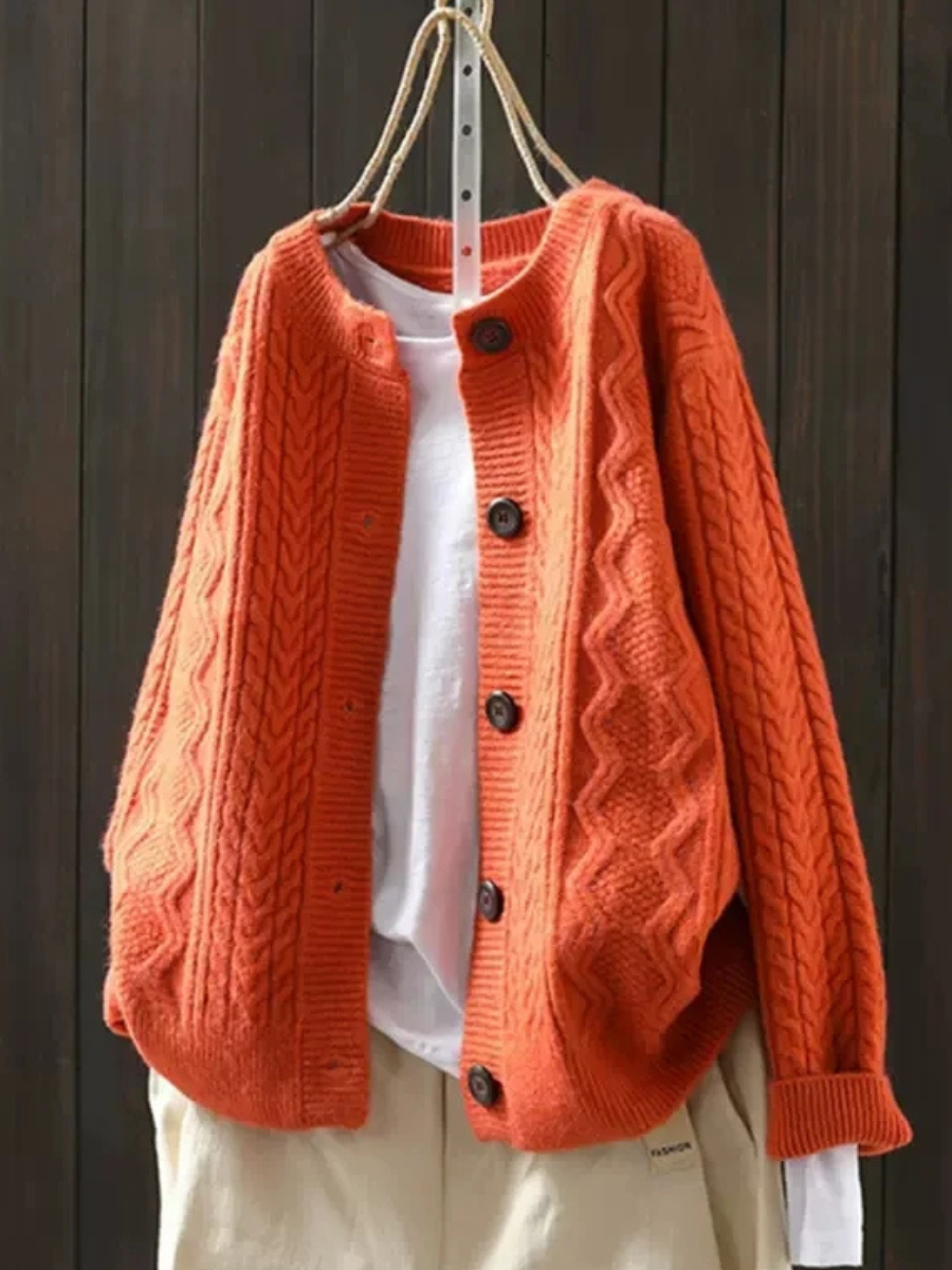 RAELYNN™|ELEGANT BRAIDED CARDIGAN