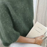 EMBER | MAGLIONE A COLLO ALTO IN MAGLIA