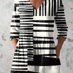 Sophie | Blusa Lunga con Scollatura a V