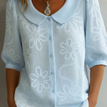 AURÉLIE | BLUSA FLOREALE LEGGERA