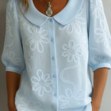 AURÉLIE | BLUSA FLOREALE LEGGERA