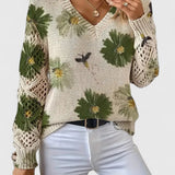 ORNELLA™|MAGLIONE FLOREALE