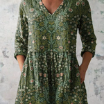 Julie | Blusa Lunga con Scollatura a V