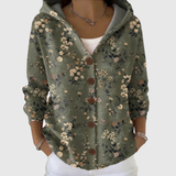 Valérie | Cardigan confortevole in maglia con cappuccio