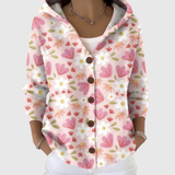 Pauline | Cardigan in maglia con cappuccio, super confortevole