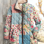 MILLICENT | GIACCA TRAPUNTATA CON FIORI RETRÒ