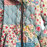 MILLICENT | GIACCA TRAPUNTATA CON FIORI RETRÒ