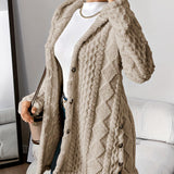 ANGELICA™|CARDIGAN CON CAPPUCCIO
