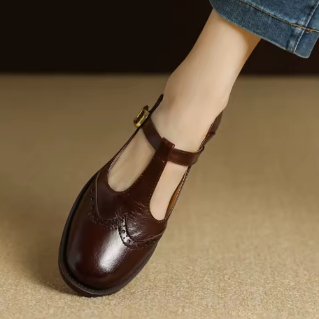 Ysolenne | Mary Jane Eleganti con Cinturino a T