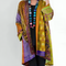 DAHLIENNE | CARDIGAN IN MAGLIA ELEGANTE CON TAGLIO A STRATI