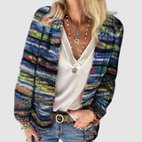 Nikola - Cardigan multicolore morbido