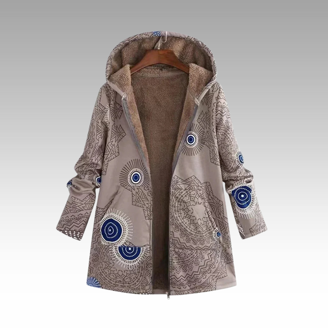 Cozeva™ — Giacca invernale di ispirazione boho