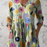 Louise | Blusa Lunga con Scollatura a V