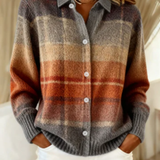 Floria | Blusa a Quadri con Cappuccio